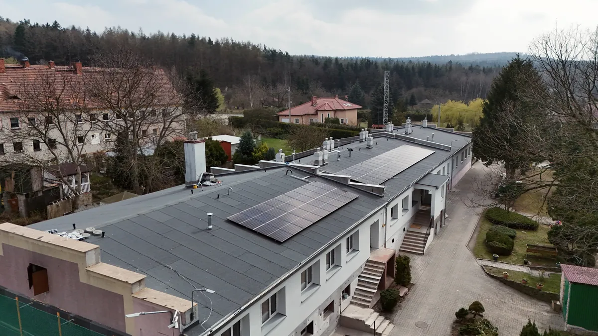 Dom Dziecka, Złotoryja – instalacja hybrydowa