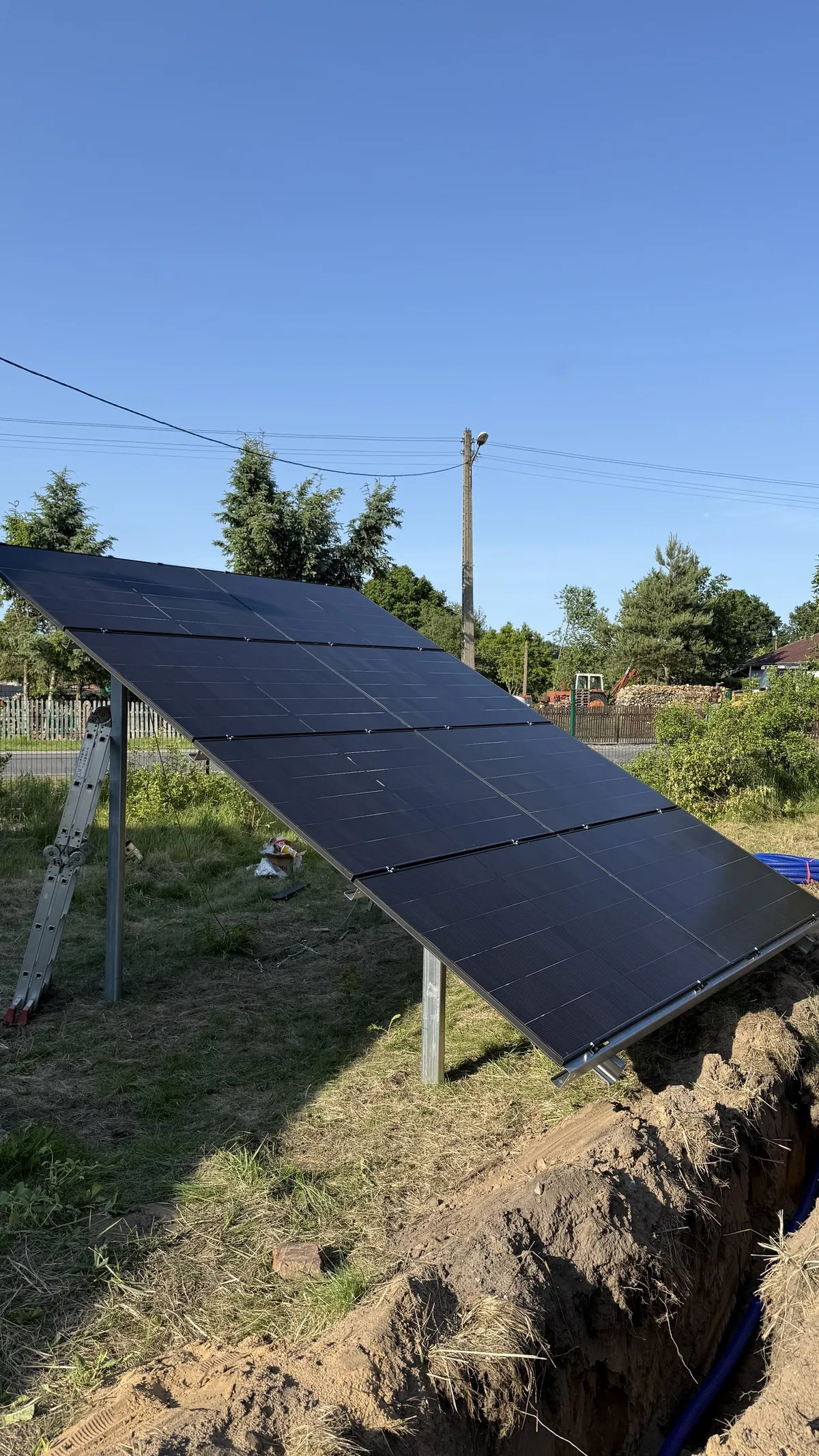 Instalacja gruntowa 3,6 kWp – instalacja sieciowa