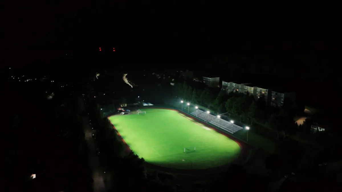 Oświetlenie stadionu miejskiego, Kamienna Góra – oświetlenie stadionu